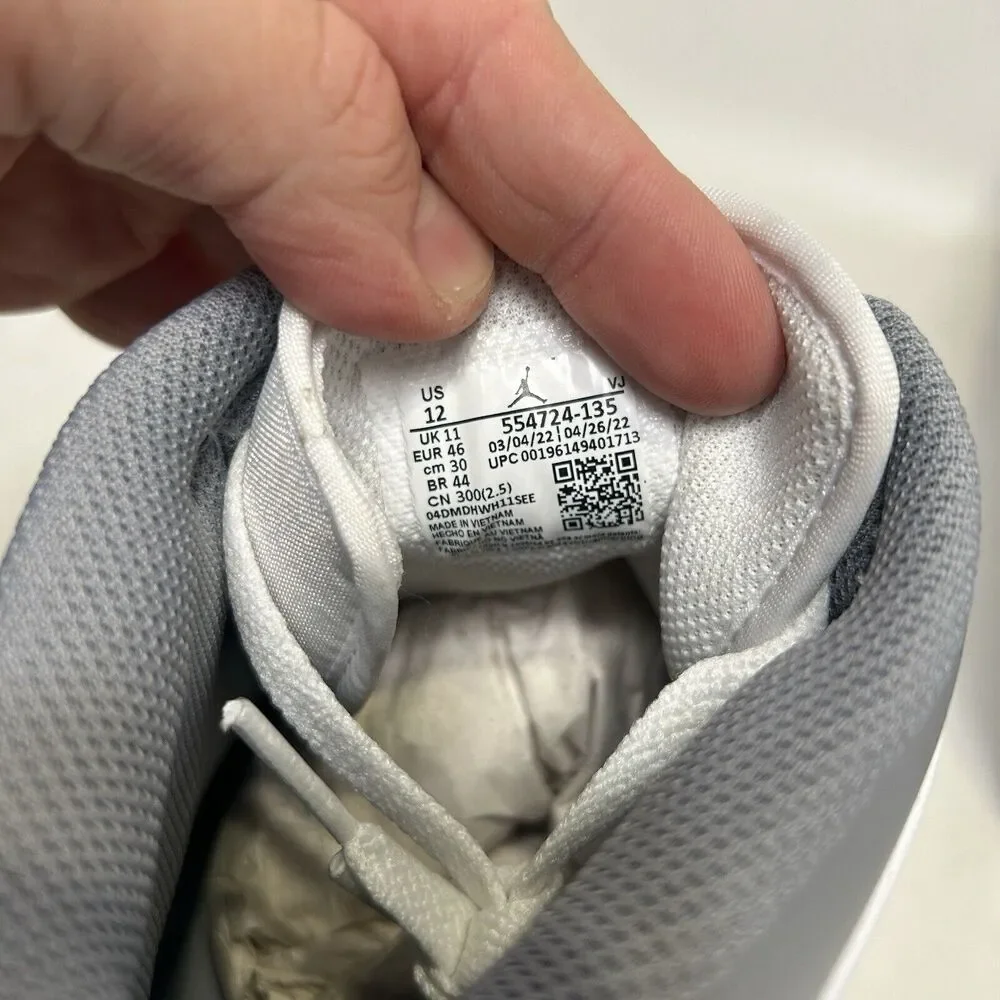 Nike Shoes Air Jordan 1 Mid Retro “Neutral Grey” 2024 - Picture 6 of 6